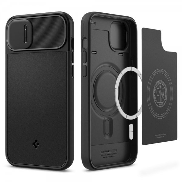 iPhone 14 Plus Skal Optik Armor MagFit Svart