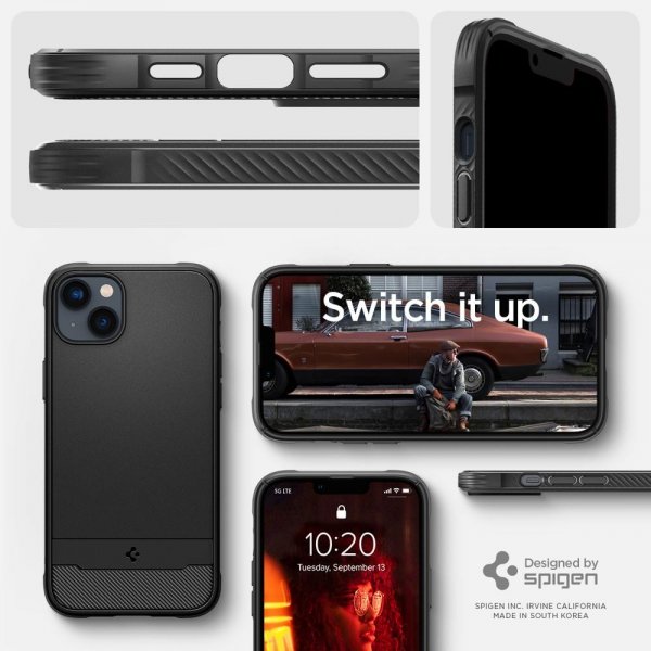 iPhone 14 Plus Skal Rugged Armor MagFit Matte Black