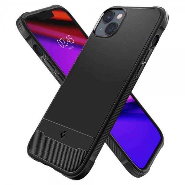 iPhone 14 Plus Skal Rugged Armor MagFit Matte Black
