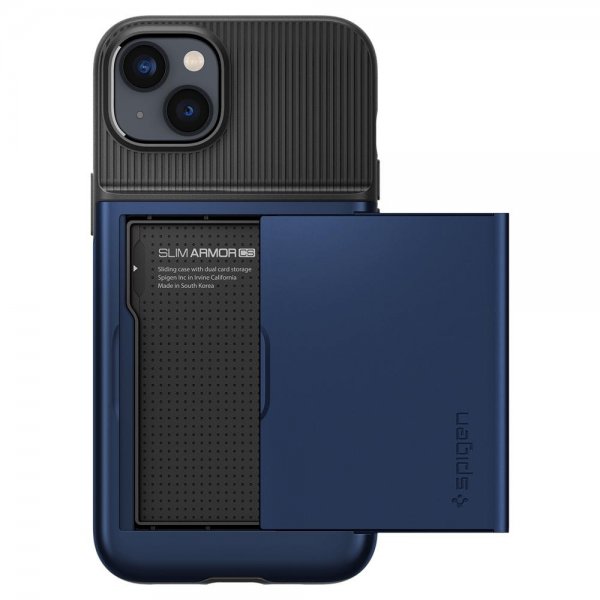 iPhone 14 Plus Skal Slim Armor CS Navy Blue