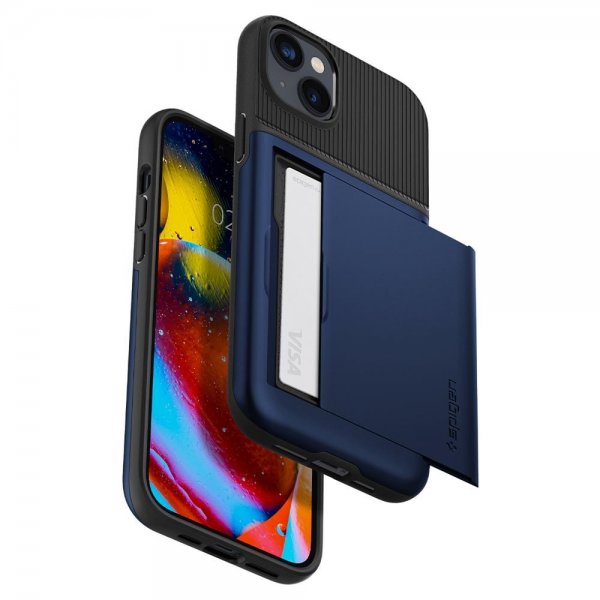 iPhone 14 Plus Skal Slim Armor CS Navy Blue