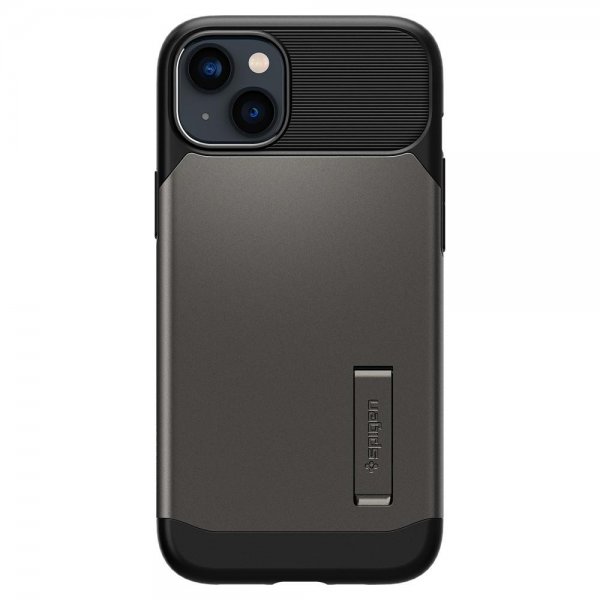 iPhone 14 Plus Skal Slim Armor MagFit Gunmetal
