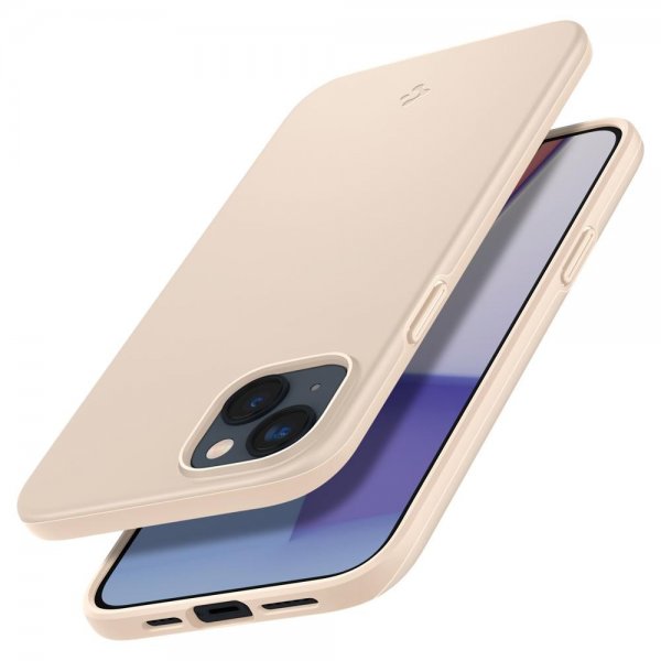 iPhone 14 Plus Skal Thin Fit Sand Beige