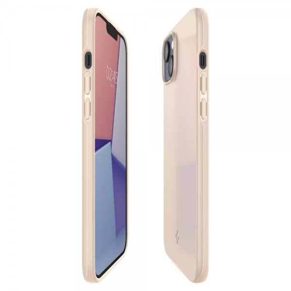 iPhone 14 Plus Skal Thin Fit Sand Beige