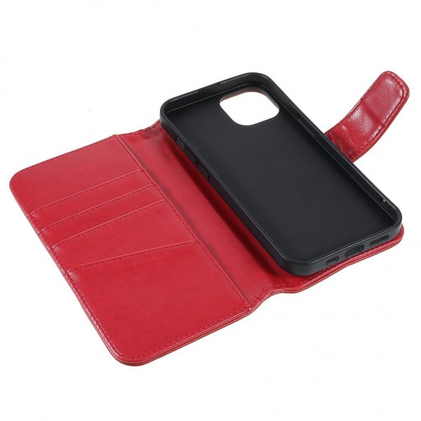 iPhone 14 Plus Fodral Essential Leather Poppy Red