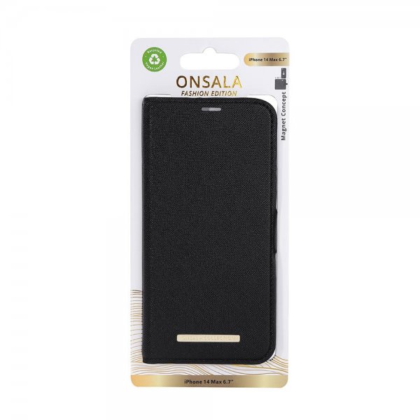 iPhone 14 Plus Fodral Fashion Edition Löstagbart Skal Midnight Black