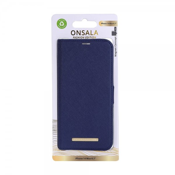 iPhone 14 Plus Fodral Fashion Edition Löstagbart Skal Navy Blue