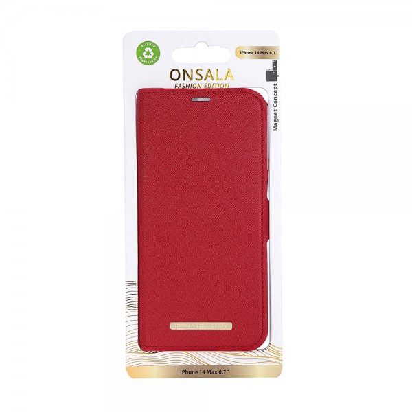 iPhone 14 Plus Fodral Fashion Edition Löstagbart Skal Röd