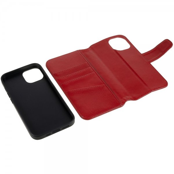 iPhone 14 Plus Fodral MagLeather Poppy Red