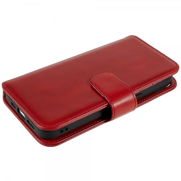 iPhone 14 Plus Fodral MagLeather Poppy Red