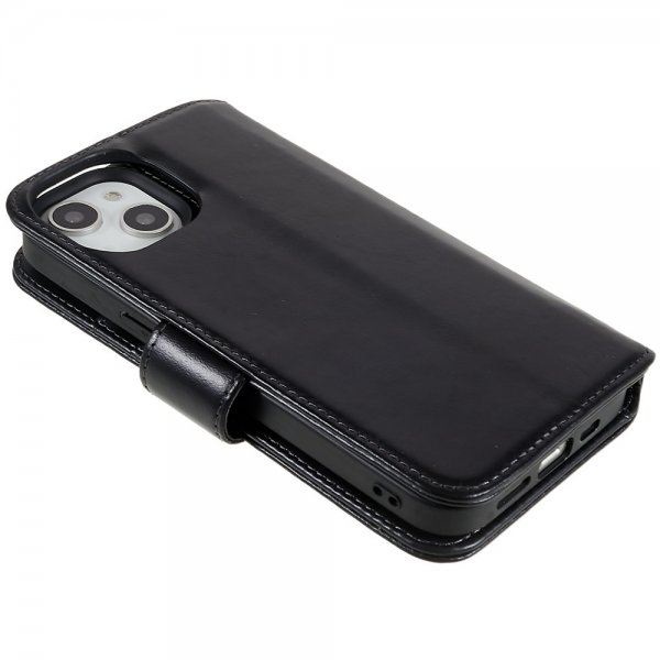 iPhone 14 Plus Fodral MagLeather Raven Black
