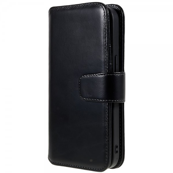 iPhone 14 Plus Fodral MagLeather Raven Black