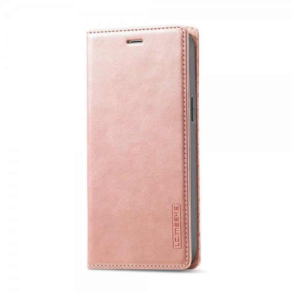 iPhone 14 Plus Fodral med Kortfack Flip Roseguld