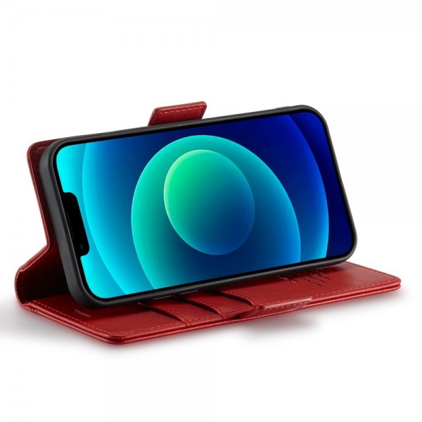 iPhone 14 Plus Fodral med Kortfack Röd