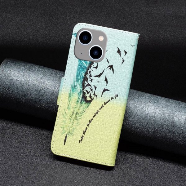 iPhone 14 Plus Fodral Motiv Fjäder