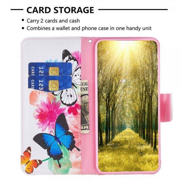 iPhone 14 Plus Fodral Motiv Två Fjärilar