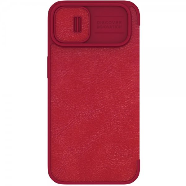 iPhone 14 Plus Fodral Qin Pro Series Röd