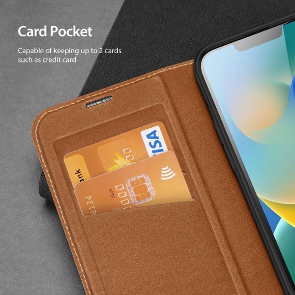 iPhone 14 Plus Fodral Skin X2 Series Brun