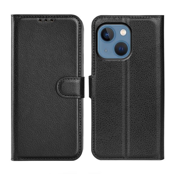 iPhone 14 Plus Fodral med Stativ Svart