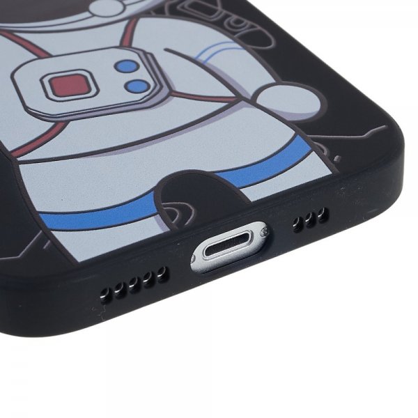 iPhone 14 Plus Skal Astronaut Svart Brun