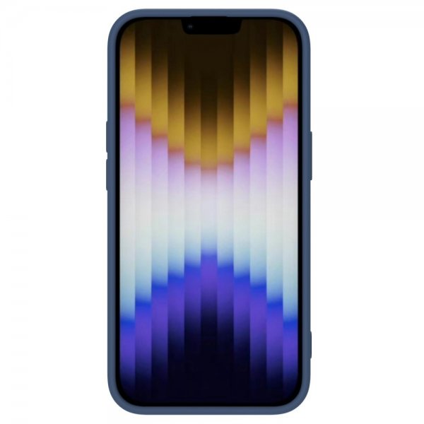 iPhone 14 Plus Skal CamShield Silky MagSafe Blå