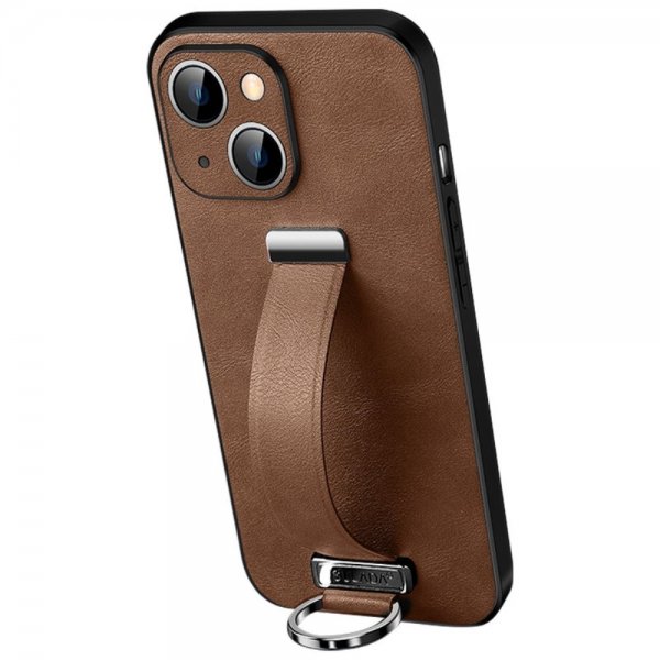 iPhone 14 Plus Skal Fashion Series Brun