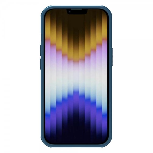 iPhone 14 Plus Skal Frosted Shield Pro MagSafe Blå