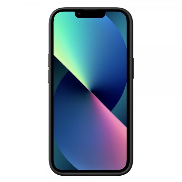 iPhone 14 Plus Skal Liquid Silica Gel MagSafe Svart