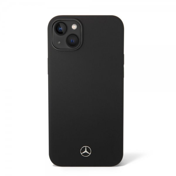 iPhone 14 Plus Skal Liquid Silicone Svart