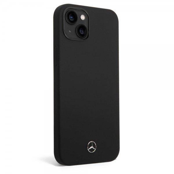 iPhone 14 Plus Skal Liquid Silicone Svart