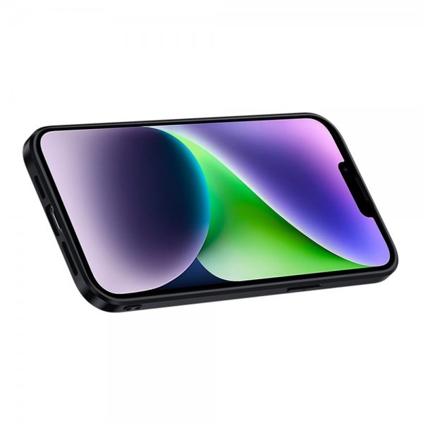 iPhone 14 Plus Skal med Stativ Grön