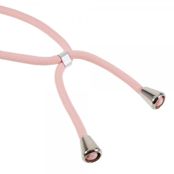 iPhone 14 Plus Skal med Strap Rosa