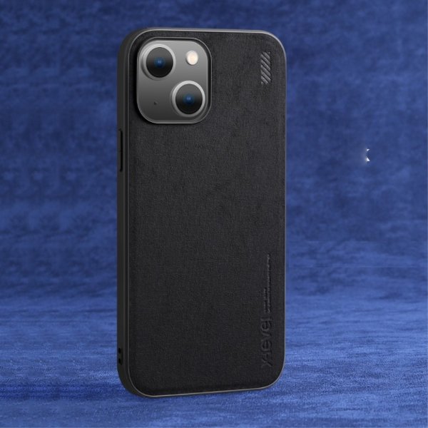 iPhone 14 Plus Skal Mockatextur Svart