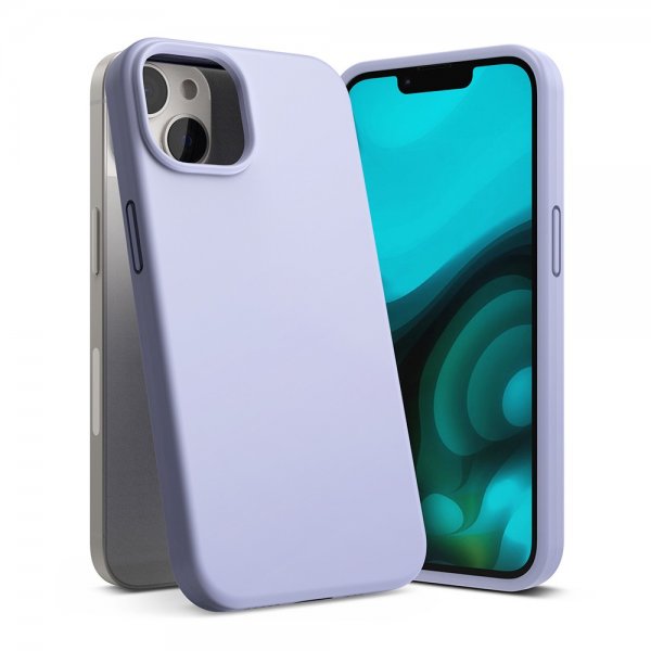 iPhone 14 Plus Skal Silicone Lavender