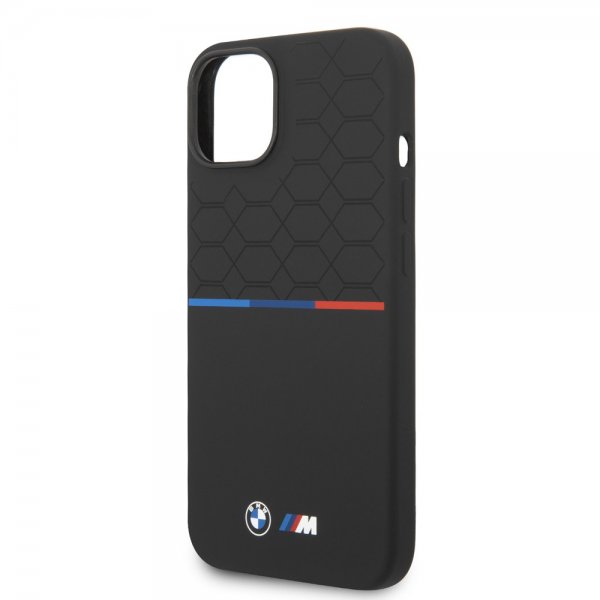 iPhone 14 Plus Skal Tricolor Line & Logo Svart