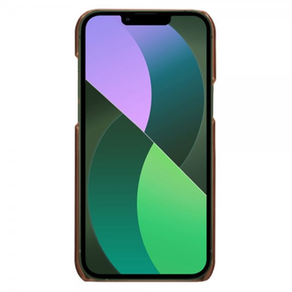 iPhone 14 Plus Skal Två Kortfack Mörkbrun