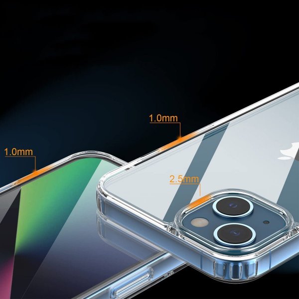 iPhone 14 Plus Skal Stöttålig Transparent