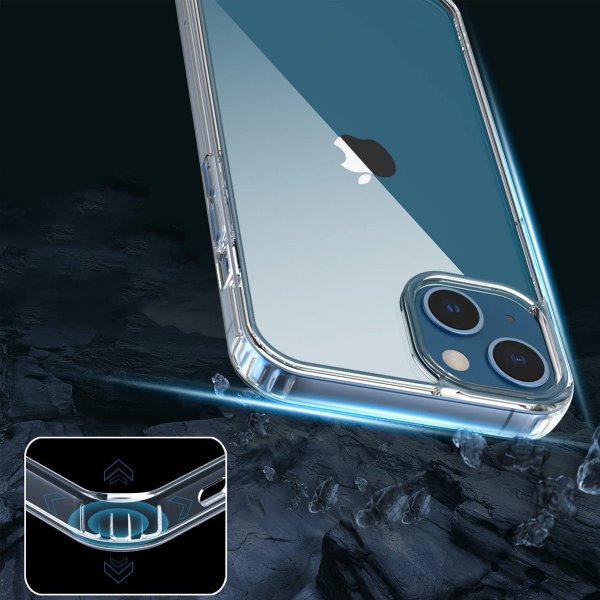 iPhone 14 Plus Skal Stöttålig Transparent