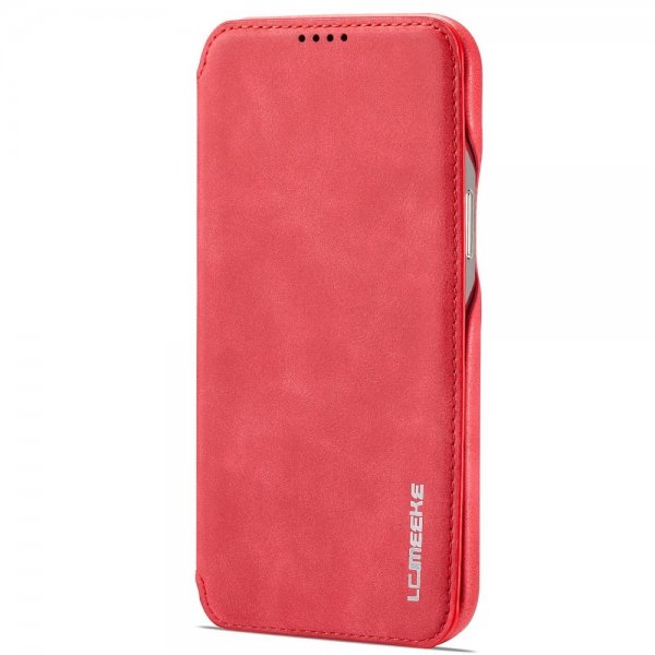 iPhone 14 Pro Fodral Flip Röd