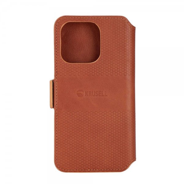 iPhone 14 Pro Fodral Leather PhoneWallet Cognac