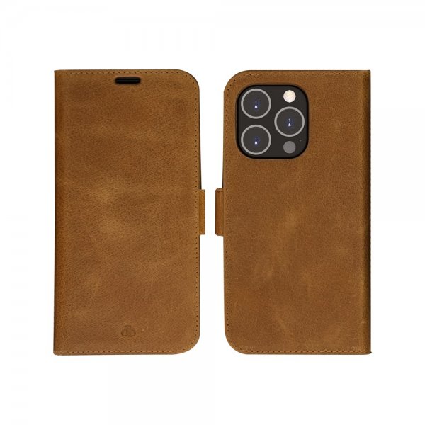 iPhone 14 Pro Fodral Lynge Tan