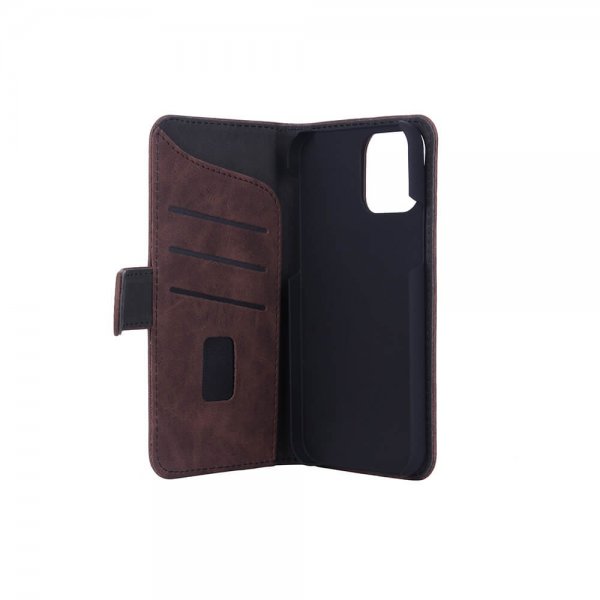 iPhone 14 Pro Fodral med Kortfack Brun