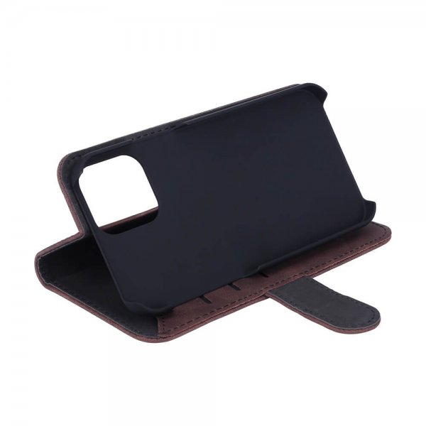 iPhone 14 Pro Fodral med Kortfack Brun