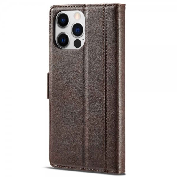 iPhone 14 Pro Fodral med Kortfack Brun