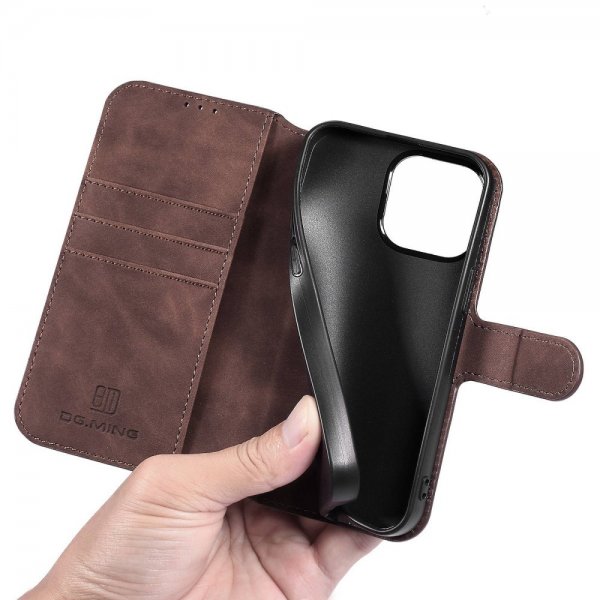 iPhone 14 Pro Fodral Retro Kaffe