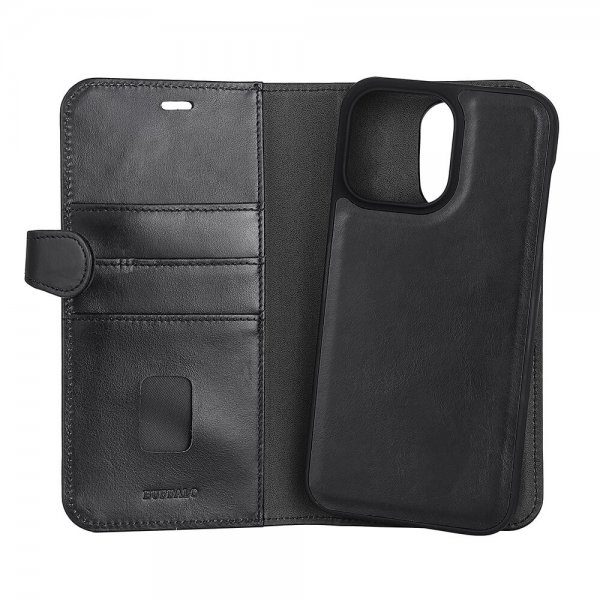 iPhone 14 Pro Max Fodral 2-in-1 Detachable Wallet Svart