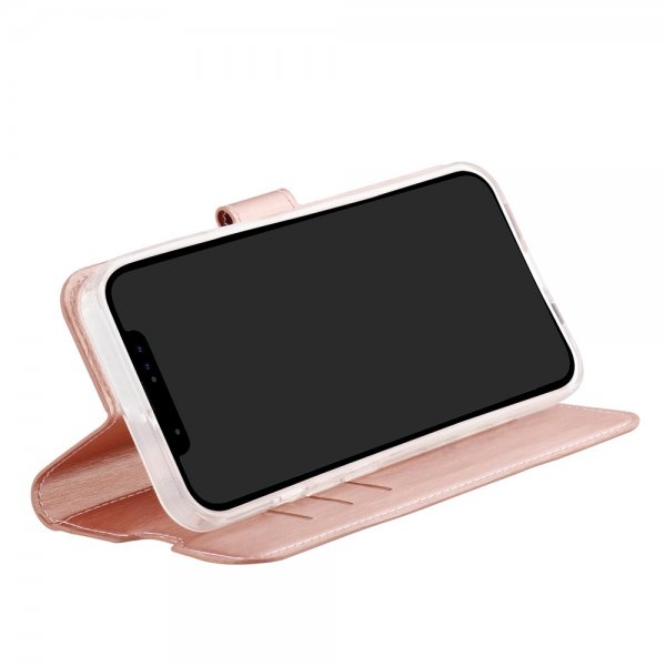 iPhone 14 Pro Max Fodral Classic Wallet Roseguld
