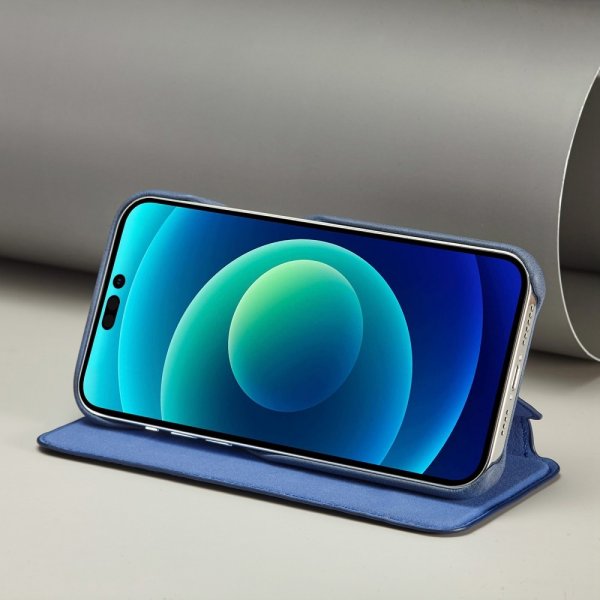 iPhone 14 Pro Max Fodral Flip Blå