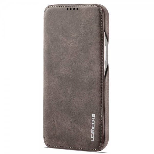 iPhone 14 Pro Max Fodral Flip Mörkbrun