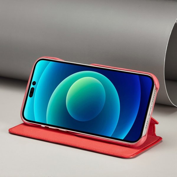 iPhone 14 Pro Max Fodral Flip Röd